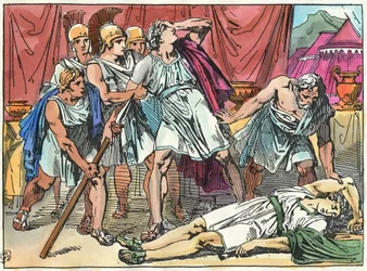Alexander the Great Being Drunk Killed Clitus