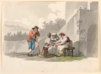 A Peasant Family in the Campagna, 1807-08