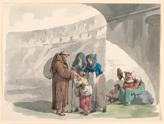 Salutation of a Hermit, 1807-08