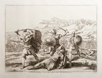 The Battle between The Horatians and the Curiatians