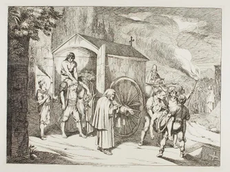 The Carriage with the Dead in San Lorenzo
