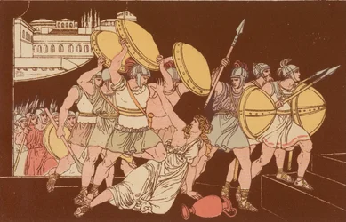 The Death of Tarpeia