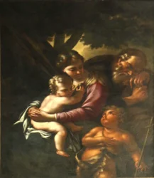 Holy Family and Saint John