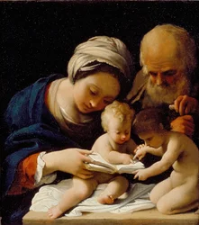 The Holy Family with the young St John the Baptist