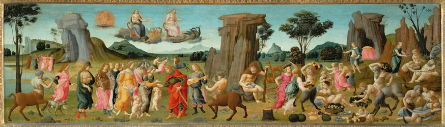 The Wedding of Thetis and Peleus, Parents of Achilles