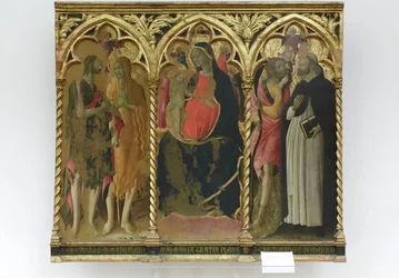 Madonna with Child and the saints John the Baptist, Mary Magdalene