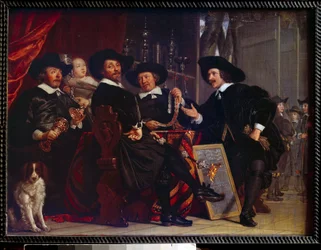 The Syndics of the Arquebusiers of San Sebastian in Amsterdam