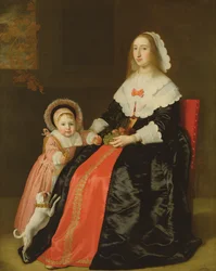 Portrait of a Mother and Child