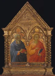 Saints Matthias and Thomas, ca. 1350