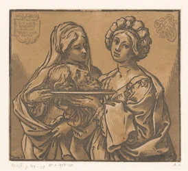 Herodias and Salome with the Head of John the Baptist