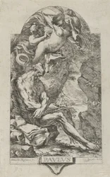 Saint Paul of Thebes tempted by a demon, after Magnasco, ca. 1720-30