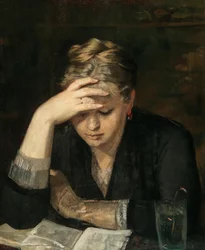 The Reader (Portrait of Dina Babanina)