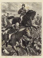 The Prince of Wales in the Hunting Field
