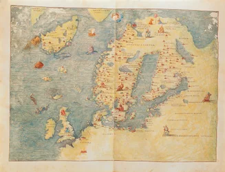 Map of Northern Europe