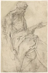 John the Baptist Sitting
