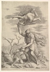 The Angel Staying the Arm of Abraham