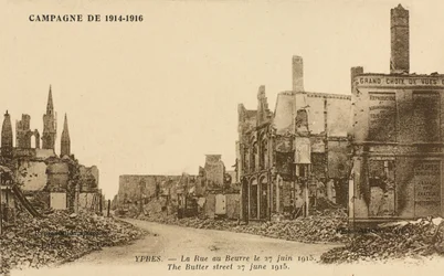 The Rue au Buerre, 27 June 1915