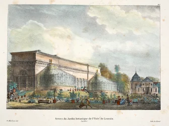 Greenhouses of the Botanical Garden of the University of Louvain