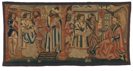 Tapestry, Two scenes from the Life of St Lawrence