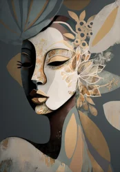Abstract Floral Serenity