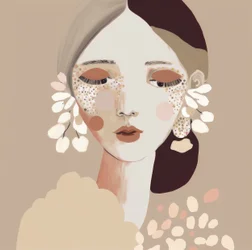 Ethereal Decorative Woman