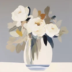 Soft Floral Still Life