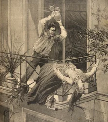 A mother killed by her son, from 