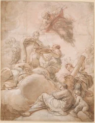 Allegory of the Elevation of Cardinal Deacon Oddone Colonna to the Papal Chair as Pope Martin V