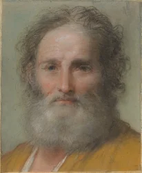 Head of a Bearded Man
