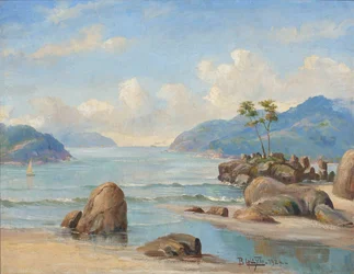 Corner of the Beach (Baixada Santista), SP, 1924