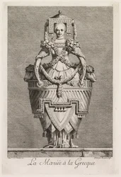 Masquerade in the Greek Style: The Bride in the Greek Style (Plate 6)