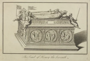 View of the Tomb of Henry VII and Queen Elizabeth in the King