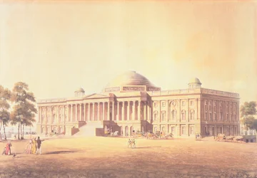 Capitol of the United States, engraved by Thomas Sutherland, 1825