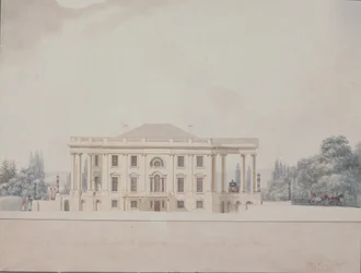 The South Portico of the President