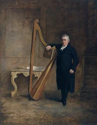 Harpist to the Corbet Family of Griffith Owen, c.1812