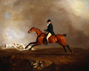Thomas Mellish on his Hunter Saucebox