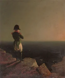 Napoleon Bonaparte Musing at St. Helena