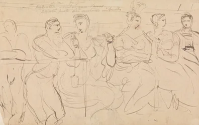 Study of a Group of People Talking