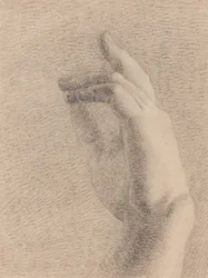 Study of a Hand (recto)