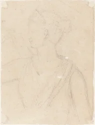 Study of the Statue of Diana in the Vatican (verso)