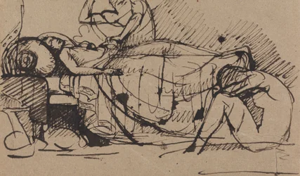 The Murder of Duncan - Macbeth Stabbing Duncan