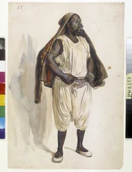 Orientalists: Representation of a Biskry, Porter in Algiers