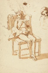Page Boy Asleep