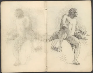Sketchbook of Figure and Composition Studies