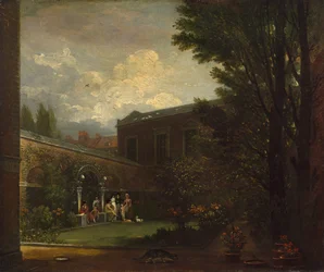 West Family in the Studio Garden