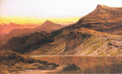 A Welsh Sunset, from magazine or book source unknown