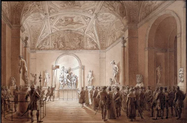 Torch Visit by Emperor Napoleon I