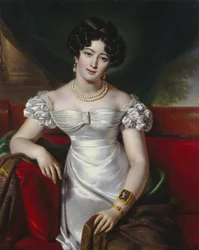 Portrait of Countess Julia Samoilova, ca 1825