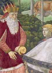 Giuseppe, the Patriarch of Constantinople, as one of the Three Kings (detail)