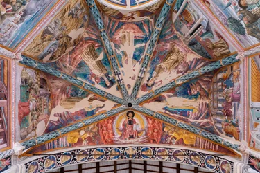 Life of St. Francis, in the vault of the central apse